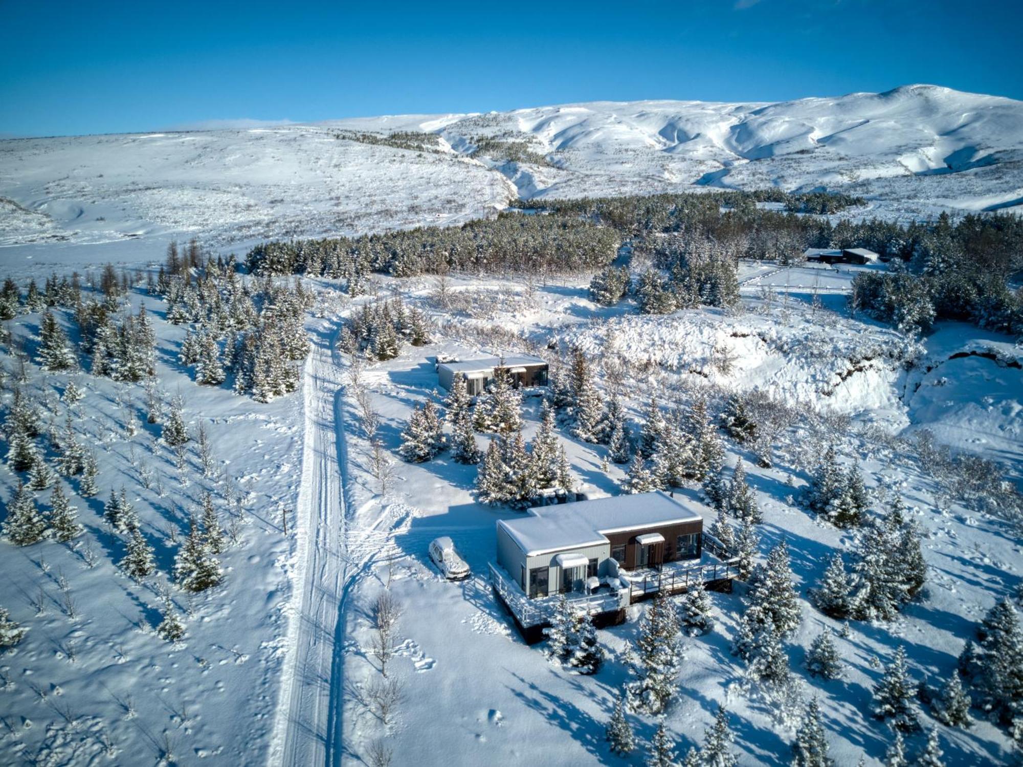 Apartamento Giljagisting Grafarkirkja Exterior foto